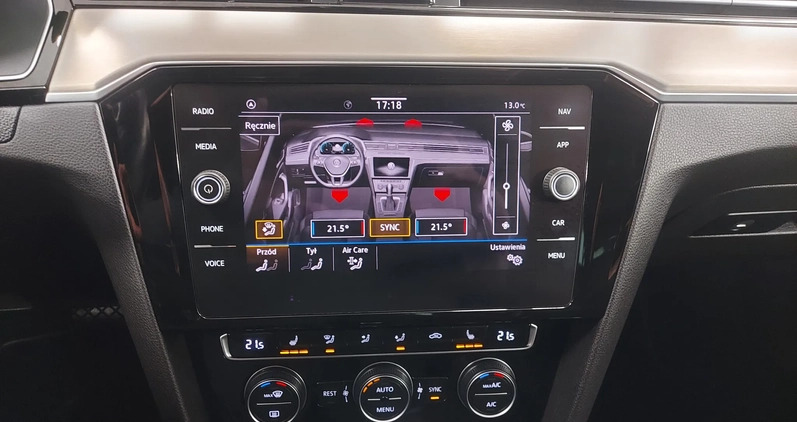 Volkswagen Passat cena 91000 przebieg: 154265, rok produkcji 2021 z Stęszew małe 497